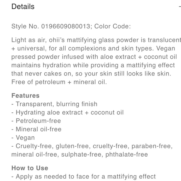 Ohii Glass Powder - Picture 9 of 9